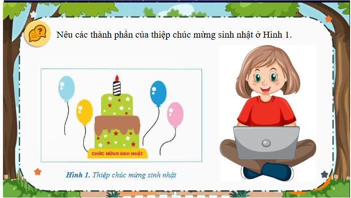 Giáo án điện tử Tin học lớp 5 Chân trời sáng tạo Bài 8A: Thực hành tạo thiệp chúc mừng | PPT Tin học 5