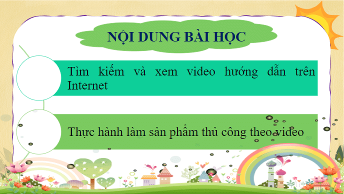 Giáo án điện tử Tin học lớp 5 Kết nối tri thức Bài 8B: Làm sản phẩm thủ công theo video hướng dẫn | PPT Tin học 5