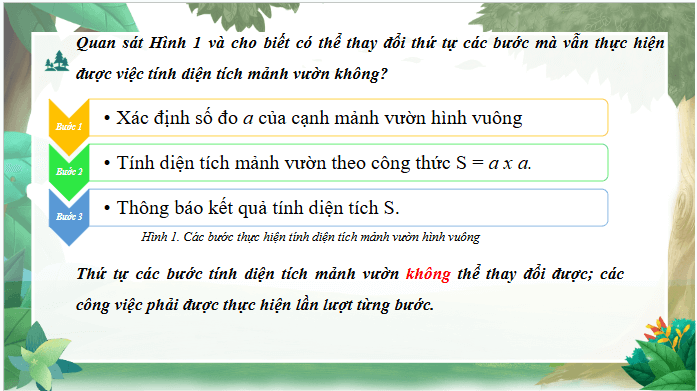 Giáo án điện tử Tin học lớp 5 Chân trời sáng tạo Bài 9: Cấu trúc tuần tự | PPT Tin học 5