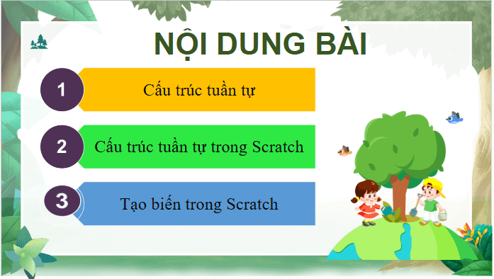 Giáo án điện tử Tin học lớp 5 Chân trời sáng tạo Bài 9: Cấu trúc tuần tự | PPT Tin học 5