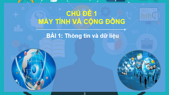 Giáo án điện tử Tin 6 Kết nối tri thức Bài 1: Thông tin và dữ liệu | PPT Tin học 6