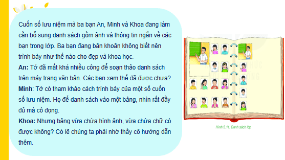 Giáo án điện tử Tin 6 Kết nối tri thức Bài 12: Trình bày thông tin ở dạng bảng | PPT Tin học 6