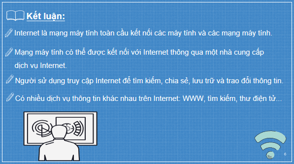 Giáo án điện tử Tin 6 Kết nối tri thức Bài 5: Internet | PPT Tin học 6
