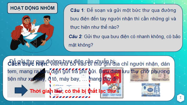 Giáo án điện tử Tin 6 Kết nối tri thức Bài 8: Thư điện tử | PPT Tin học 6