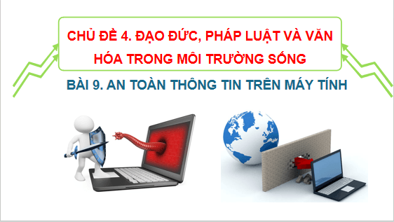 Giáo án điện tử Tin 6 Kết nối tri thức Bài 9: An toàn thông tin trên Internet | PPT Tin học 6