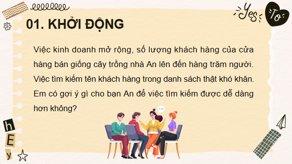 Giáo án điện tử Tin 7 Kết nối tri thức Bài 15: Thuật toán tìm kiếm nhị phân | PPT Tin học 7
