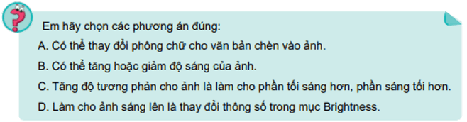 Giáo án Tin học 8 Kết nối tri thức Bài 10b: Thêm văn bản, tạo hiệu ứng cho ảnh