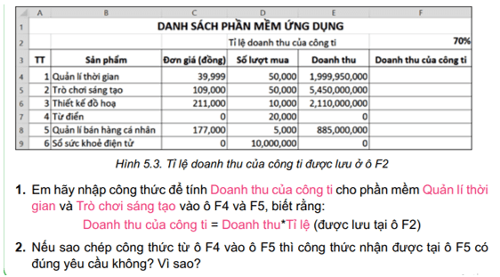 Giáo án Tin học 8 Kết nối tri thức Bài 5: Sử dụng bảng tính giải quyết bài toán thực tế