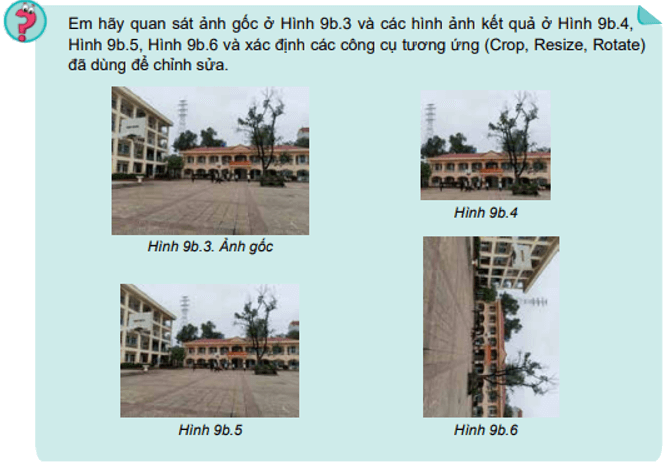 Giáo án Tin học 8 Kết nối tri thức Bài 9b: Thay đổi khung hình, kích thước ảnh