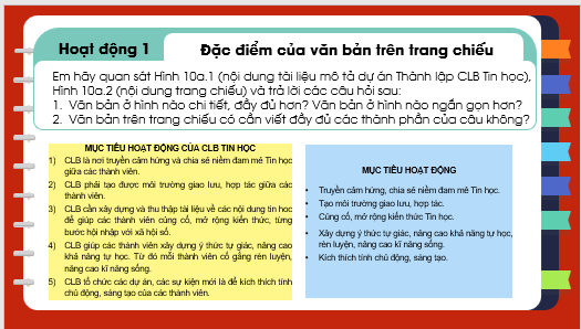 Giáo án điện tử Tin học 8 Bài 10a: Định dạng nâng cao cho trang chiếu | PPT Tin học 8 Kết nối tri thức