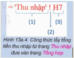 Giáo án Tin học 9 Kết nối tri thức Bài 13a: Hoàn thiện bảng tính quản lí tài chính gia đình (ảnh 4)