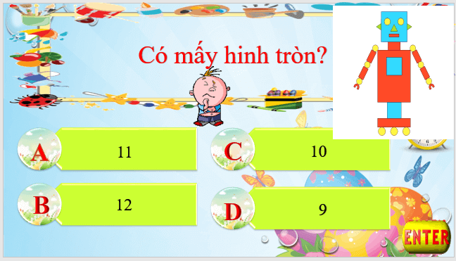 Giáo án điện tử Toán lớp 1 Bài 41: Ôn tập chung | PPT Toán lớp 1 Kết nối tri thức