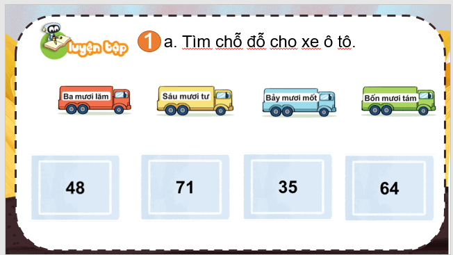 Giáo án điện tử Toán lớp 1 Bài 41: Ôn tập chung | PPT Toán lớp 1 Kết nối tri thức