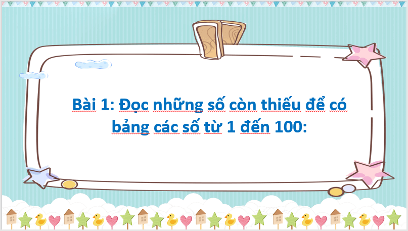 Giáo án điện tử Toán lớp 1 Em ôn lại những gì đã học trang 119 | PPT Toán lớp 1 Cánh diều