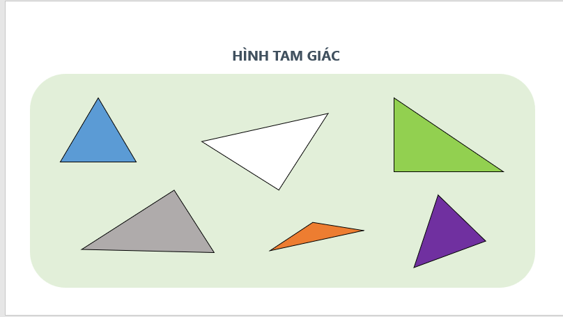 Giáo án điện tử Toán lớp 1 Hình tròn – Hình tam giác – Hình vuông – Hình chữ nhật | PPT Toán lớp 1 Chân trời sáng tạo