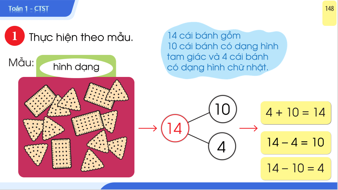 Giáo án điện tử Toán lớp 1 Ôn tập cuối năm | PPT Toán lớp 1 Chân trời sáng tạo