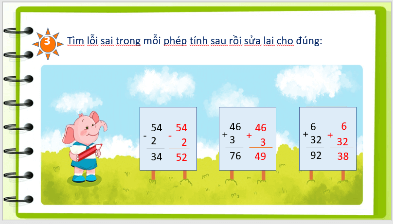 Giáo án điện tử Toán lớp 1 Ôn tập phép cộng, phép trừ trong phạm vi 100 | PPT Toán lớp 1 Cánh diều