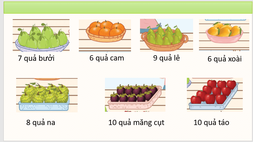 Giáo án điện tử Toán lớp 1 Số 10 | PPT Toán lớp 1 Cánh diều