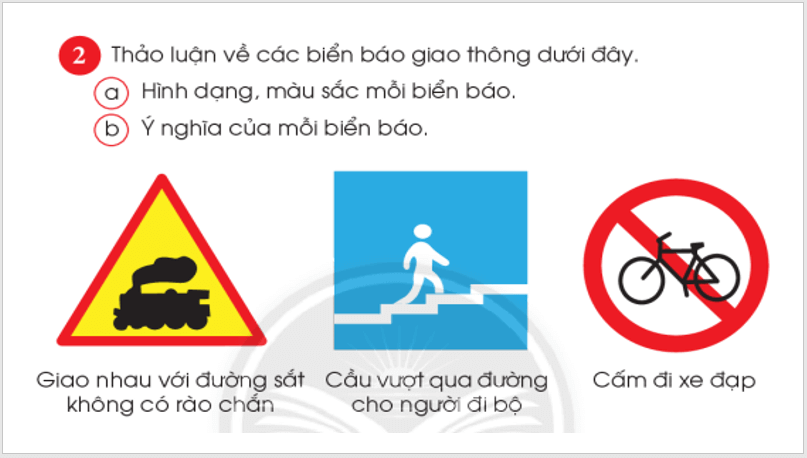 Giáo án điện tử Toán lớp 1 Thực hành và trải nghiệm: Em đi bộ theo luật giao thông | PPT Toán lớp 1 Chân trời sáng tạo