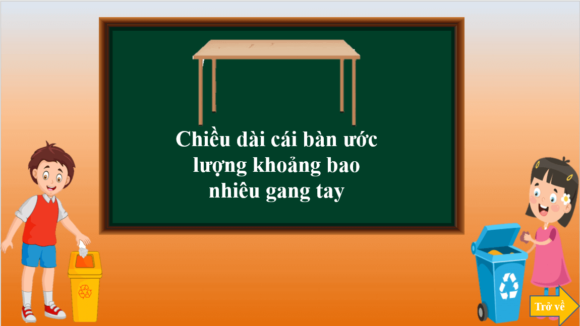 Giáo án điện tử Toán lớp 1 Xăng-ti-mét. Đơn vị đo độ dài | PPT Toán lớp 1 Chân trời sáng tạo