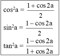 Giáo án Toán 10 Bài 3: Công thức lượng giác