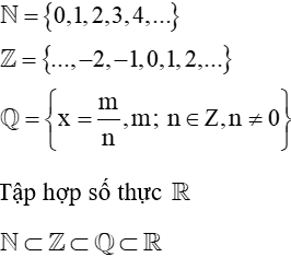 Giáo án Toán 10 Bài 4: Các tập hợp số