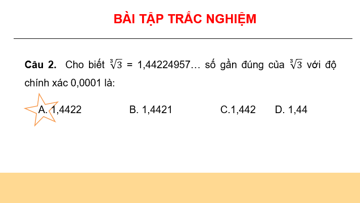 Giáo án điện tử Toán 10 Chân trời Bài 1: Dùng máy tính cầm tay để tính toán với số gần đúng và tính các số đặc trưng của mẫu số liệu thống kê | PPT Toán 10 Chân trời sáng tạo