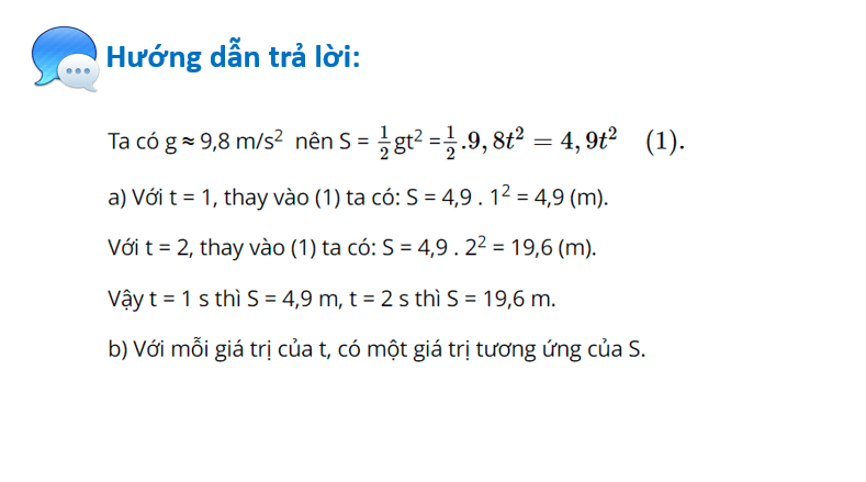 Giáo án điện tử Toán 10 Bài 1: Hàm số và đồ thị | PPT Toán 10 Cánh diều