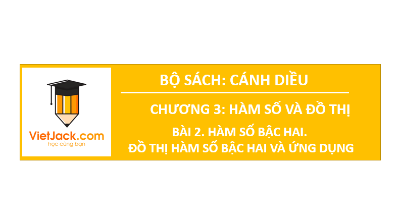 Giáo án điện tử Toán 10 Bài 2: Hàm số bậc hai. Đồ thị hàm số bậc hai và ứng dụng | PPT Toán 10 Cánh diều