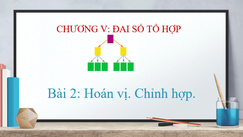 Giáo án điện tử Toán 10 Bài 2: Hoán vị. Chỉnh hợp | Bài giảng PPT Toán 10