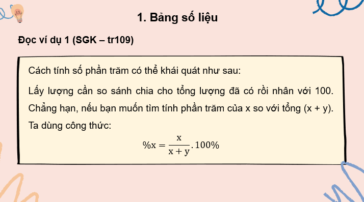 Giáo án điện tử Toán 10 Chân trời Bài 2: Mô tả và biểu diễn dữ liệu trên các bảng và biểu đồ | PPT Toán 10 Chân trời sáng tạo