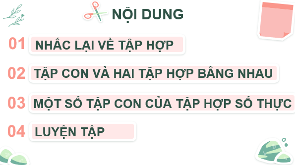 Giáo án điện tử Toán 10 Chân trời Bài 2: Tập hợp | PPT Toán 10 Chân trời sáng tạo