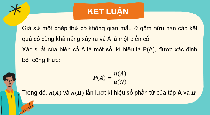 Giáo án điện tử Toán 10 Chân trời Bài 2: Xác suất của biến cố | PPT Toán 10 Chân trời sáng tạo