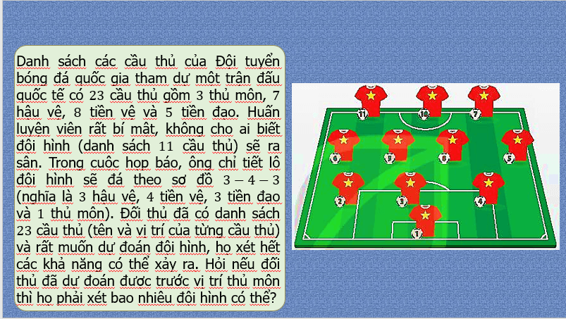 Giáo án điện tử Toán 10 Bài 24: Hoán vị, chỉnh hợp và tổ hợp | PPT Toán 10 Kết nối tri thức