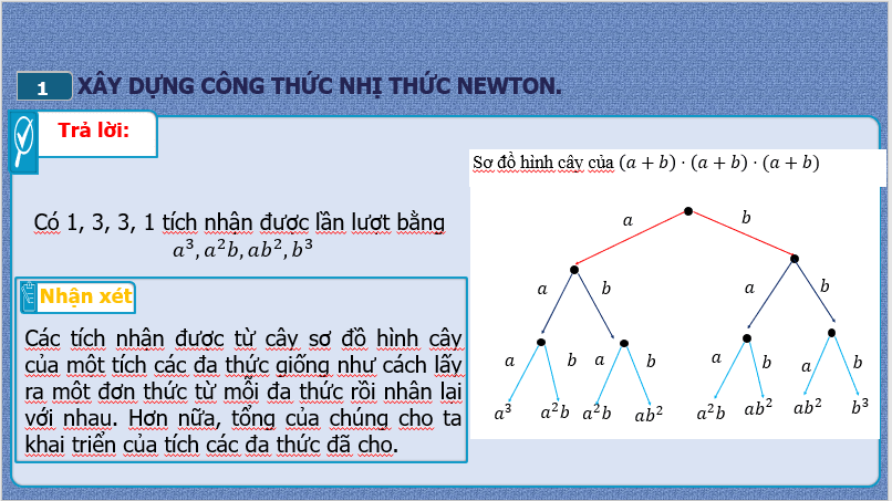 Giáo án điện tử Toán 10 Bài 25: Nhị thức Newton | PPT Toán 10 Kết nối tri thức