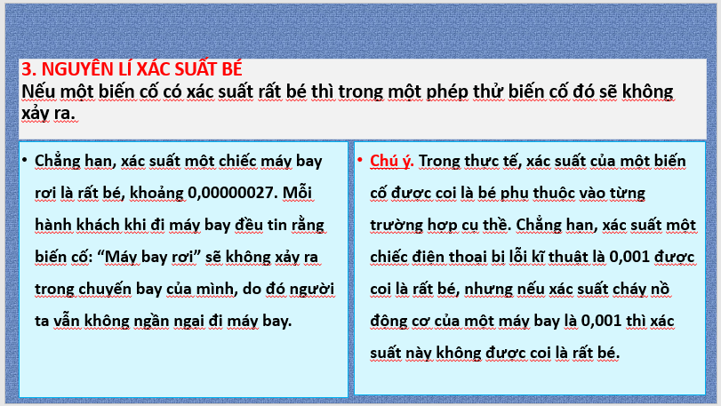 Giáo án điện tử Toán 10 Bài 26: Biến cố và định nghĩa cổ điển của xác suất | PPT Toán 10 Kết nối tri thức