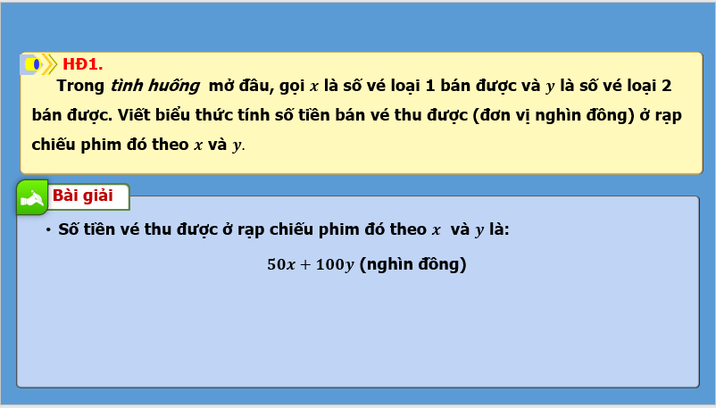 Giáo án điện tử Toán 10 Bài 3: Bất phương trình bậc nhất hai ẩn | PPT Toán 10 Kết nối tri thức