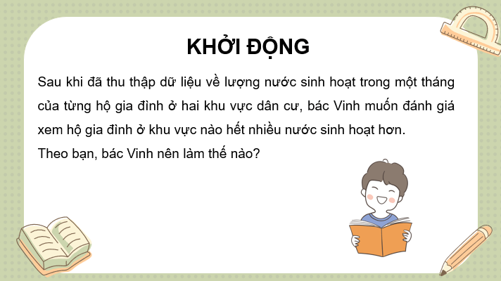 Giáo án điện tử Toán 10 Chân trời Bài 3: Các số đặc trưng đo xu thế trung tâm của mẫu số liệu | PPT Toán 10 Chân trời sáng tạo