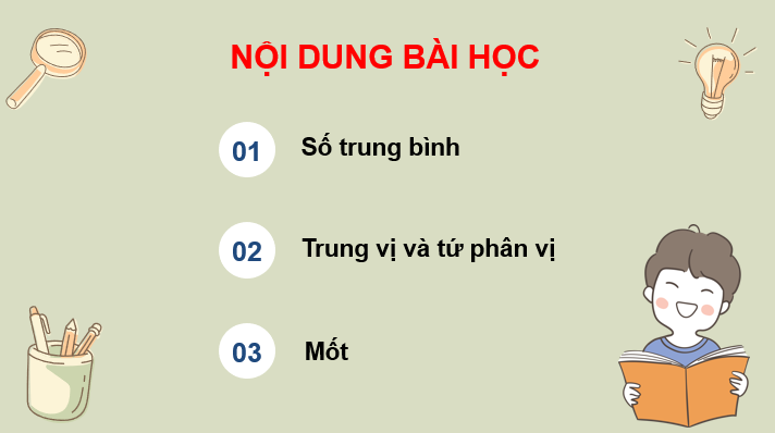 Giáo án điện tử Toán 10 Chân trời Bài 3: Các số đặc trưng đo xu thế trung tâm của mẫu số liệu | PPT Toán 10 Chân trời sáng tạo