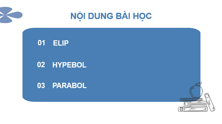 Giáo án điện tử Toán 10 Chân trời Bài 4: Ba đường conic trong mặt phẳng toạ độ | PPT Toán 10 Chân trời sáng tạo