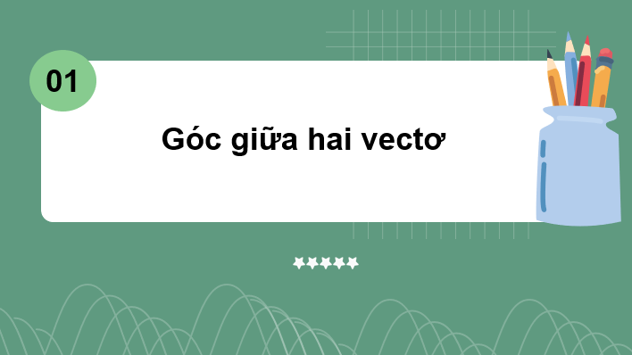 Giáo án điện tử Toán 10 Chân trời Bài 4: Tích vô hướng của hai vectơ | PPT Toán 10 Chân trời sáng tạo