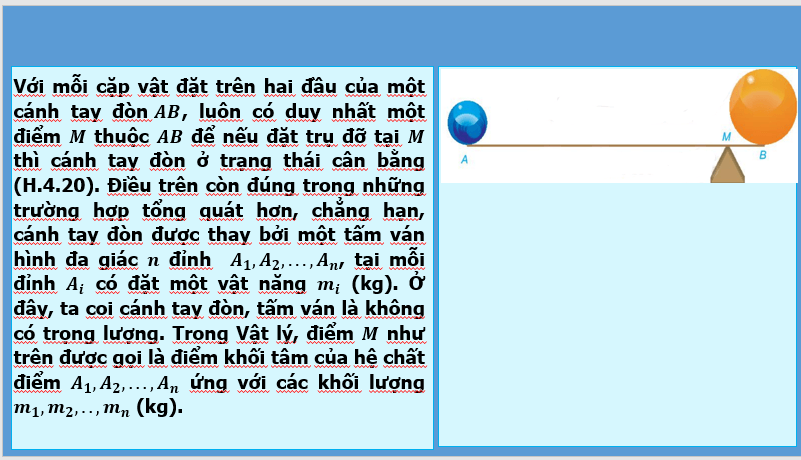 Giáo án điện tử Toán 10 Bài 9: Tích của một vectơ với một số | PPT Toán 10 Kết nối tri thức