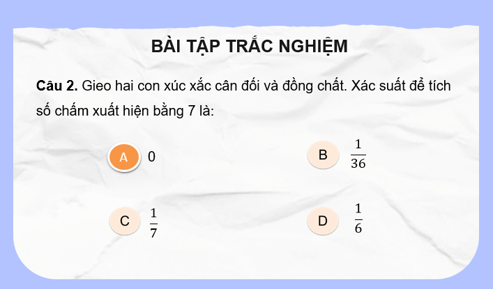 Giáo án điện tử Toán 10 Chân trời Bài tập cuối chương 10 | PPT Toán 10 Chân trời sáng tạo