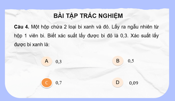 Giáo án điện tử Toán 10 Chân trời Bài tập cuối chương 10 | PPT Toán 10 Chân trời sáng tạo