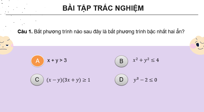 Giáo án điện tử Toán 10 Chân trời Bài tập cuối chương 2 | PPT Toán 10 Chân trời sáng tạo