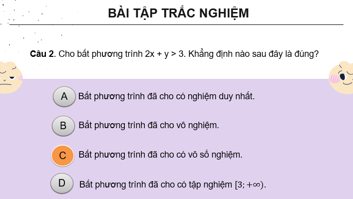 Giáo án điện tử Toán 10 Chân trời Bài tập cuối chương 2 | PPT Toán 10 Chân trời sáng tạo