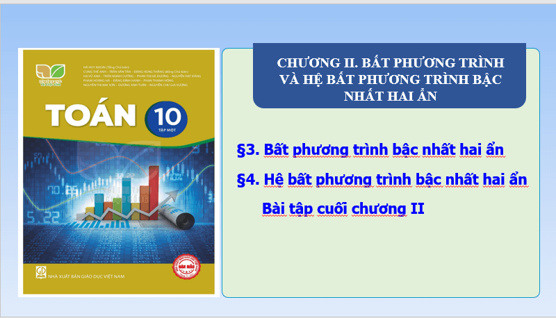 Giáo án điện tử Toán 10 Bài tập cuối chương 2 | PPT Toán 10 Kết nối tri thức