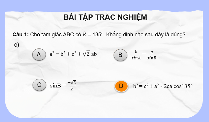 Giáo án điện tử Toán 10 Chân trời Bài tập cuối chương 4 | PPT Toán 10 Chân trời sáng tạo