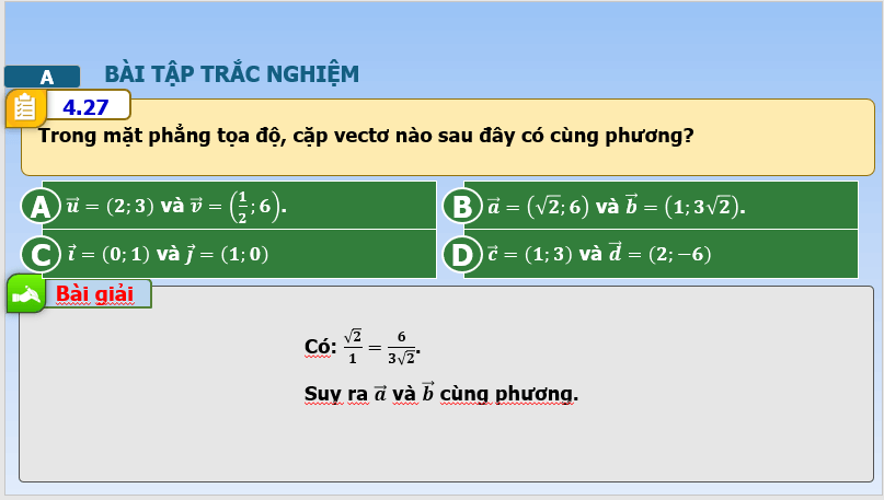 Giáo án điện tử Toán 10 Bài tập cuối chương 4 | PPT Toán 10 Kết nối tri thức