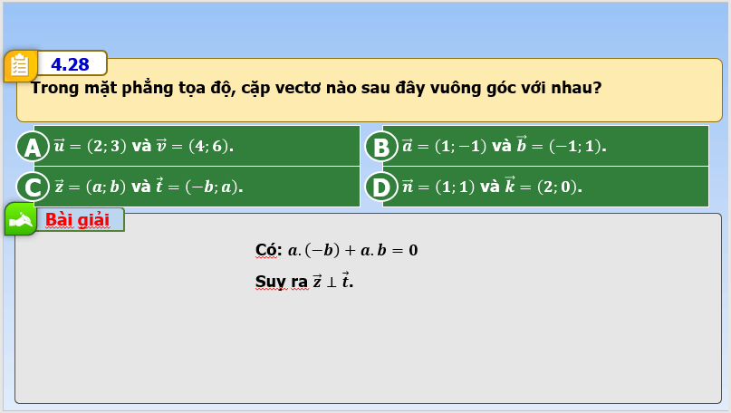 Giáo án điện tử Toán 10 Bài tập cuối chương 4 | PPT Toán 10 Kết nối tri thức